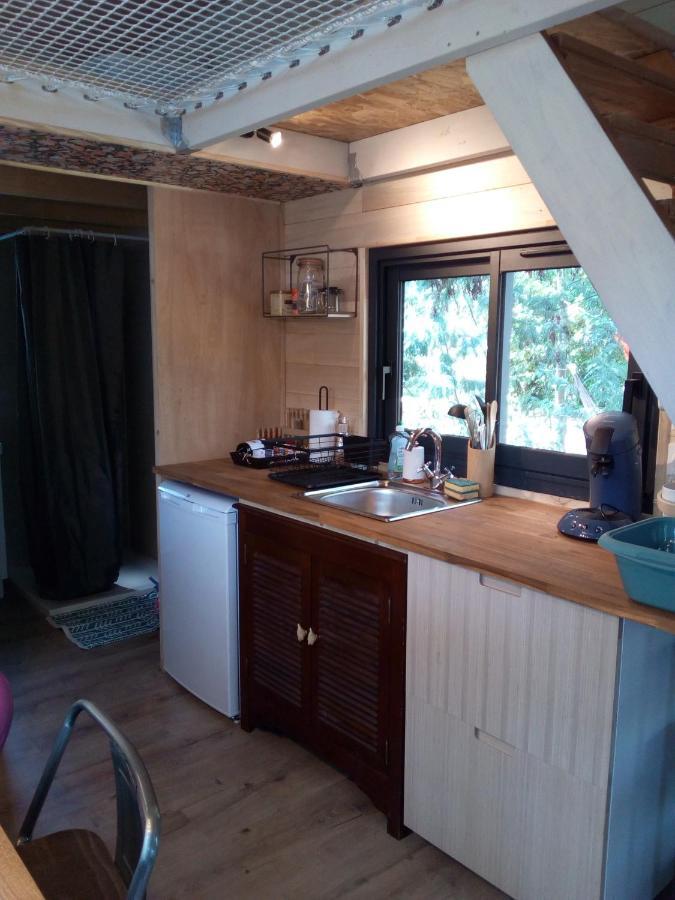Tiny House Nouvelle Annonce Boho Ocean Hotel Naujac-sur-Mer Buitenkant foto